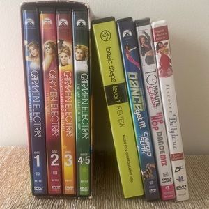 Dance Workout DVDs - Bundle of 5